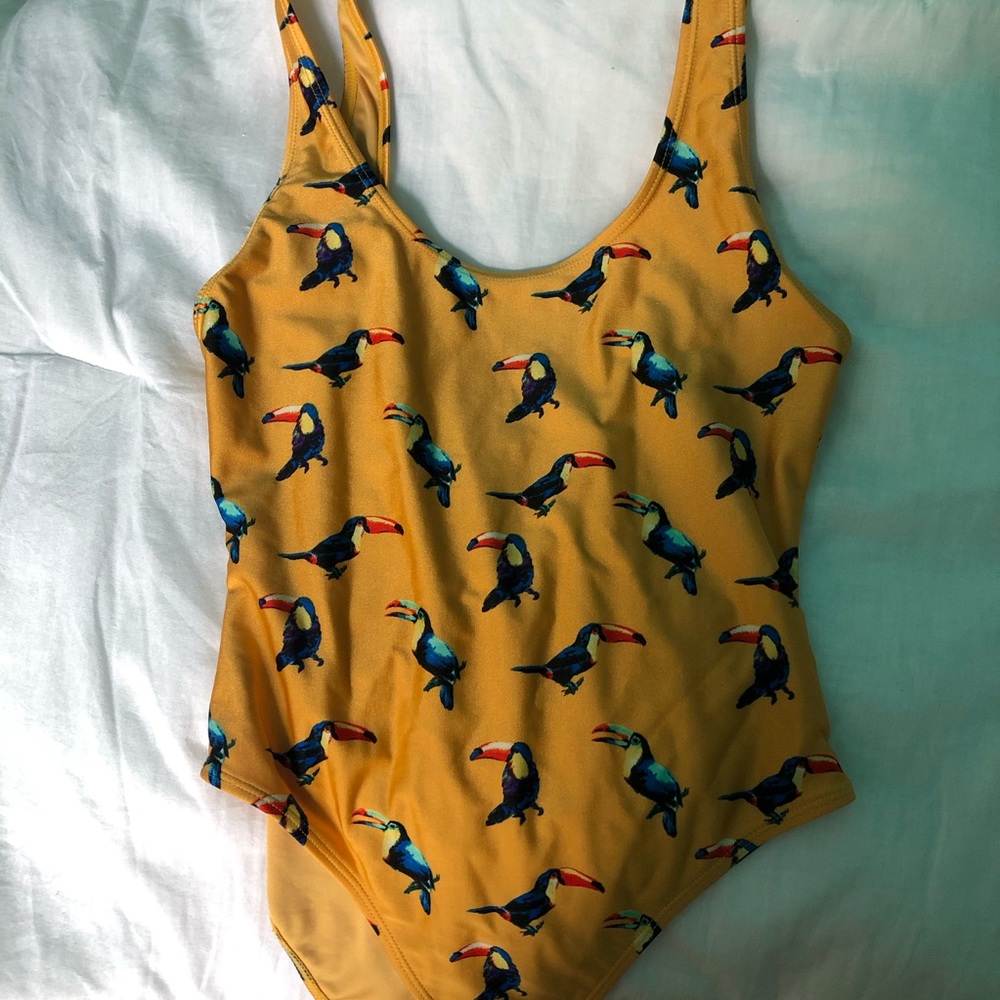 Tropical One Piece Swimsuit